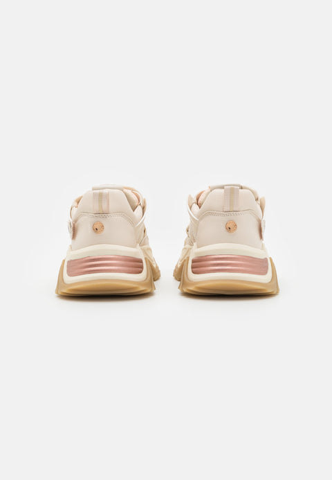 Steve Madden Women's Light Beige & Rose Kingdom Sneakers | Steve Madden In Lebanon