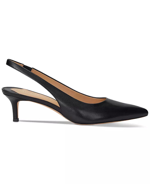 Lauren Ralph Lauren Women's Black Lolah Pointed-Toe Slingback Pumps |Lauren Ralph Lauren In Lebanon