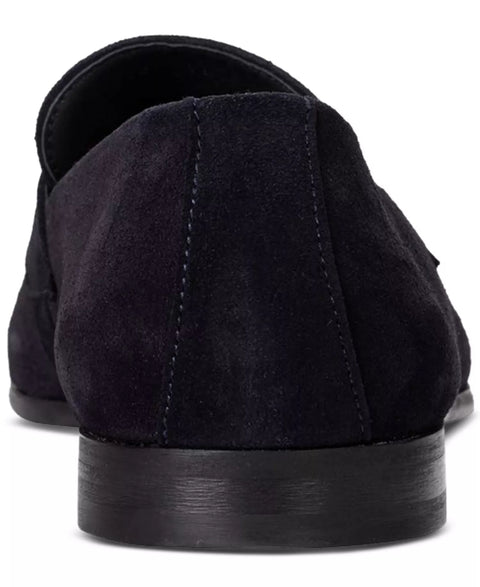 Hugo Boss Men's Black Gavrie Suede Dress Loafer | Hugo Boss In Lebanon