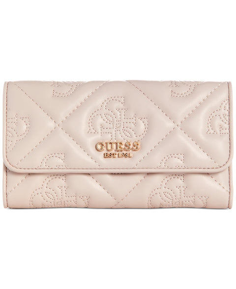 Guess Women's Light Pink Marieke Multi Clutch Wallet|Guess In Lebanon