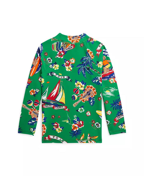 Polo Ralph Lauren Baby Boy's Multicolor Sleeveless Swimming Blouse |Polo Ralph Lauren In Lebanon