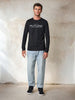 Sinsay Men’s Black Long-Sleeve T-Shirt | Sinsay in Lebanon