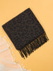 Sinsay Women's Dark Brown Scarf With Wool Blend | Sinsay In Lebanon