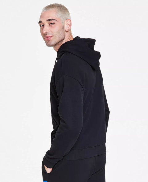 HUGO by Hugo Boss Men's Black Logo Drawstring Hoodie  | HUGO by Hugo Boss In Lebanon