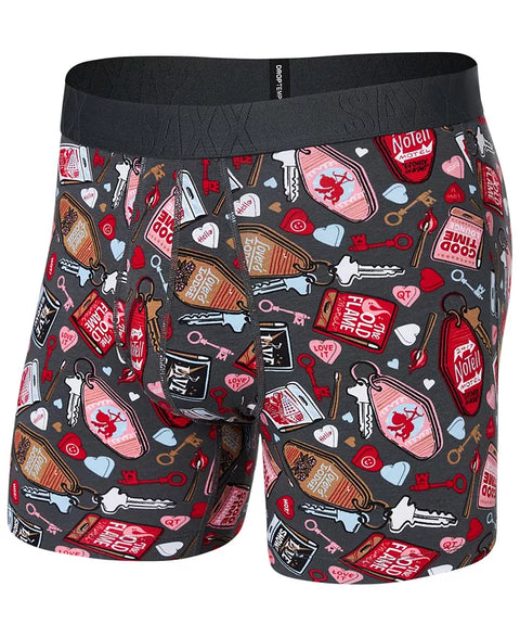 Saxx Men's Multicolor No Tell Motel Slim Fit Droptemp Cooling Boxer Briefs|Saxx In Lebanon