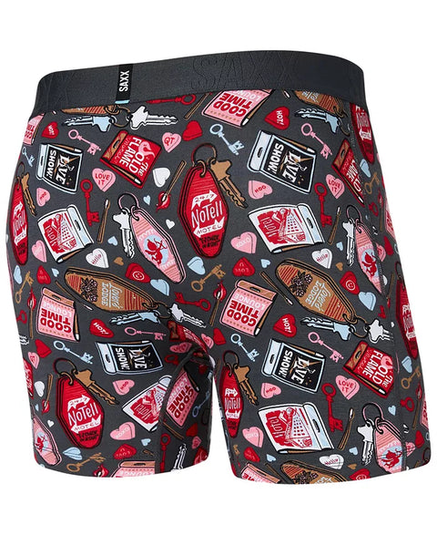 Saxx Men's Multicolor No Tell Motel Slim Fit Droptemp Cooling Boxer Briefs|Saxx In Lebanon