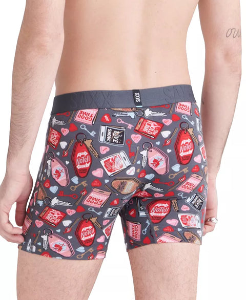 Saxx Men's Multicolor No Tell Motel Slim Fit Droptemp Cooling Boxer Briefs|Saxx In Lebanon