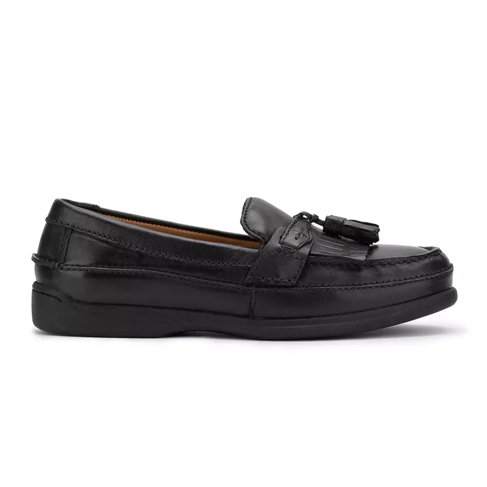 Dockers Men's Black Leather Sinclair Loafers