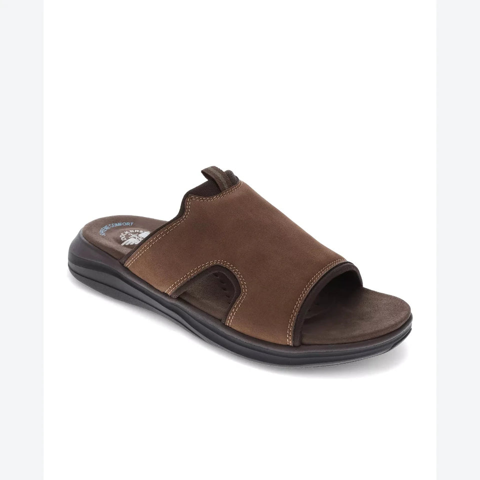Dockers Men's Brown Barlin Casual Slide Slippers