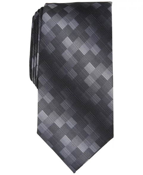 Perry Ellis Portfolio Men's Black Shaded Square Tie | Perry Ellis Portfolio In Lebanon