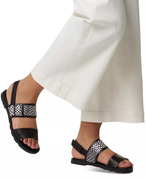 Sorel Women's Black Ella III Slingback Sandals | Sorel in Lebanon