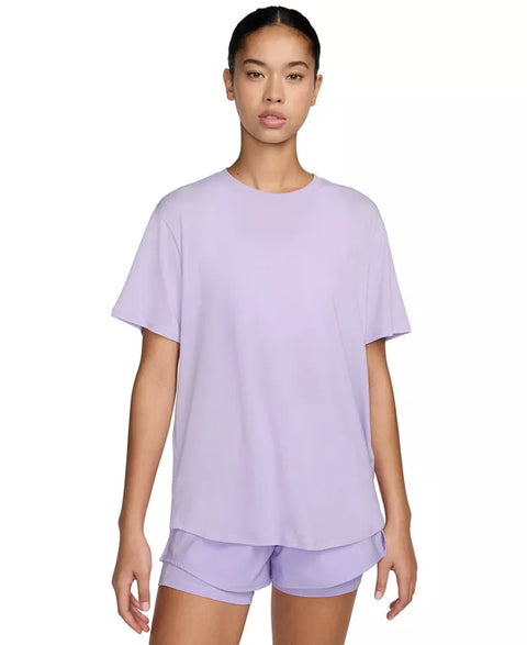 Nike Women's Lilac One Relaxed Dri-Fit Short Sleeve T-Shirt | Nike In Lebanon