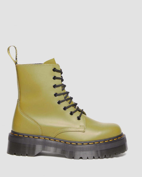 Dr. Martens Women's Antique Olive Jadon Smooth Leather Platform Boots | Dr. Martens In Lebanon