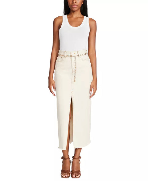 Steve Madden Women's Two-Tone Paperclip Chain Belt |Steve Madden In Lebanon