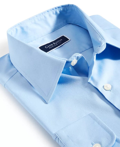 Club Room Men's Placid Blue Regular-Fit Dress Shirt | Club Room In Lebanon