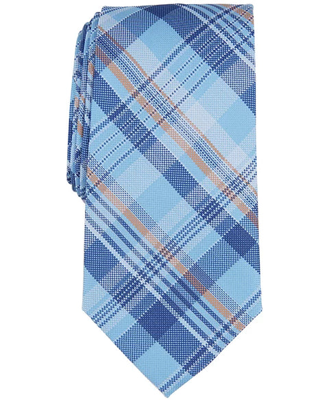 Club Room Men's Light Blue Morgan Plaid Tie | Club Room In Lebanon