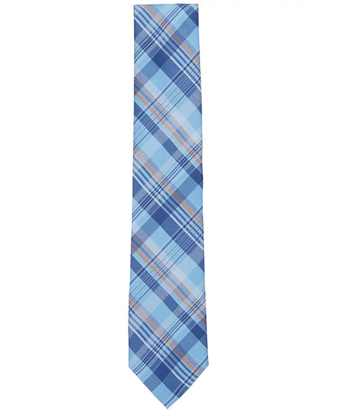 Club Room Men's Light Blue Morgan Plaid Tie | Club Room In Lebanon