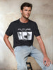Sinsay Men's Black Printed Short Sleeve Round Neck T-Shirt | Sinsay In Lebanon
