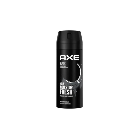 Axe Black Frozen Pear & Cedarwood 48h Non Stop Fresh Deodorant Body Spray For Men 150ml | Axe In Lebanon