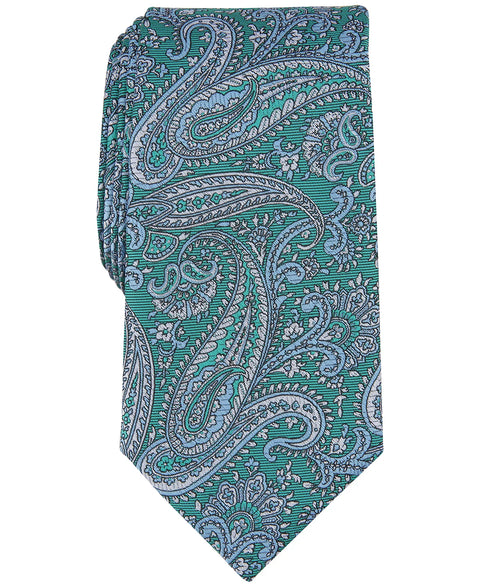 Club Room Men's Mint Zachary Paisley Tie | Club Room In Lebanon