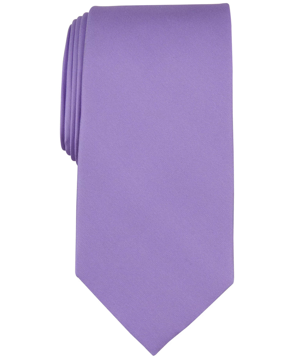 Michael Kors Men's Purple Sapphire Solid Tie | Michael Kors In Lebanon