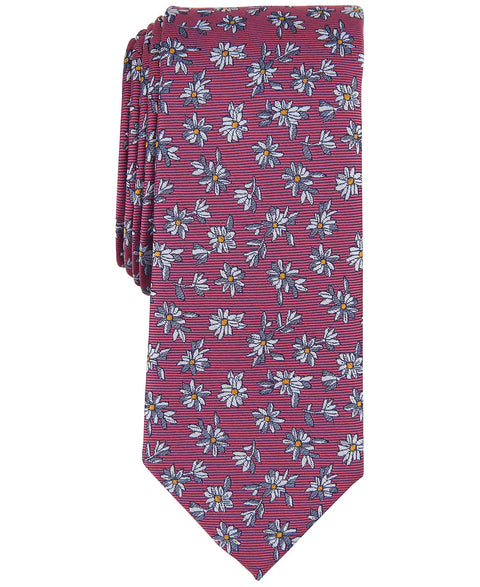 Bar III Men's Coral Cesar Floral Tie | Bar III In Lebanon
