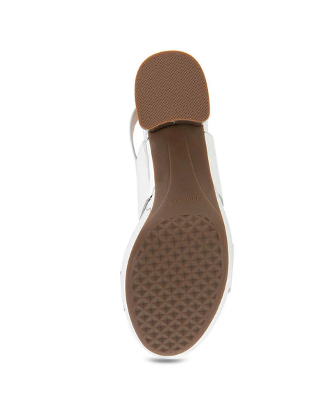 Aerosoles Women's Silver Metallic Camilia Round Toe Platform Sandals | Aerosoles In Lebanon