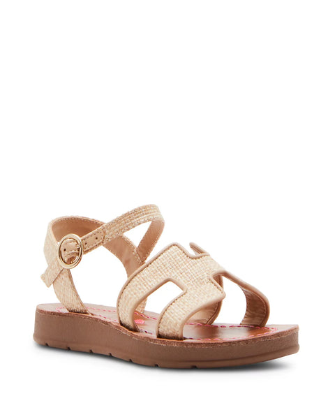 Steve Madden Girl's Raffia Jharrlow Flat Sandals | Steve Madden In Lebanon