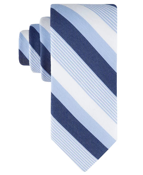 Tommy Hilfiger Men's Blue Bianco Classic Stripe Tie | Tommy Hilfiger In Lebanon