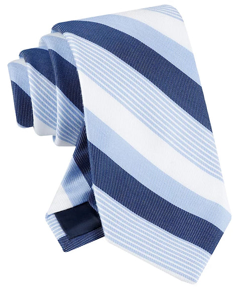 Tommy Hilfiger Men's Blue Bianco Classic Stripe Tie | Tommy Hilfiger In Lebanon