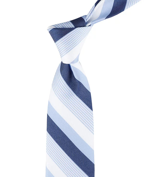 Tommy Hilfiger Men's Blue Bianco Classic Stripe Tie | Tommy Hilfiger In Lebanon