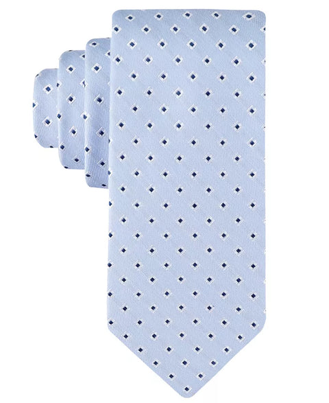 Tommy Hilfiger Men's Light Blue Stefan Classic Square Neat Tie | Tommy Hilfiger In Lebanon