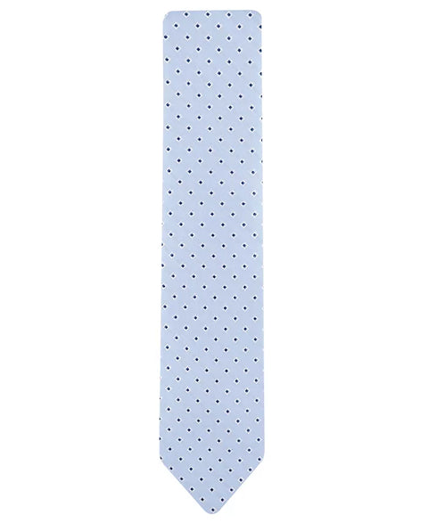 Tommy Hilfiger Men's Light Blue Stefan Classic Square Neat Tie | Tommy Hilfiger In Lebanon