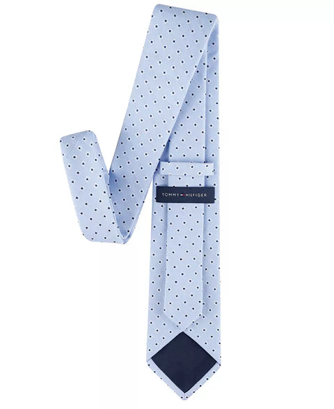 Tommy Hilfiger Men's Light Blue Stefan Classic Square Neat Tie | Tommy Hilfiger In Lebanon