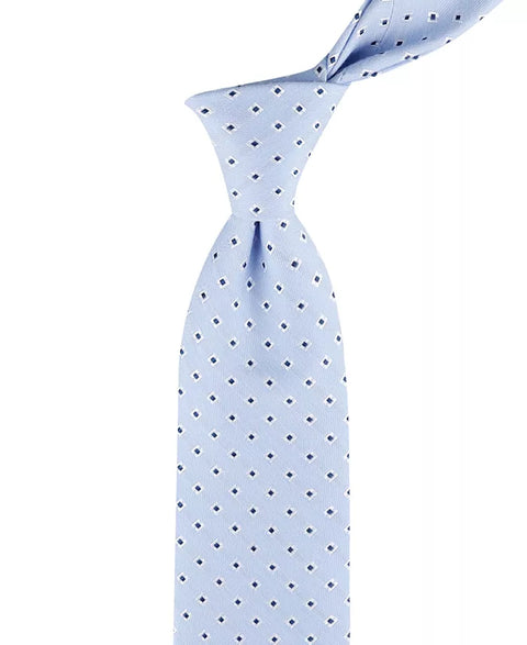 Tommy Hilfiger Men's Light Blue Stefan Classic Square Neat Tie | Tommy Hilfiger In Lebanon