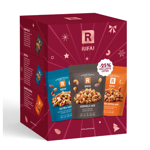Al Rifai Christmas Promo Box Mixed Nuts -25% Exclusive Offer | Al Rifai In Lebanon