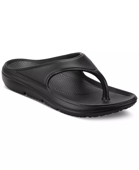 Club Room Men's Black Remy Thong Slippers | Club Room in Lebanon