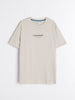 Sinsay Men’s Beige Graphic T-Shirt | Sinsay in Lebanon