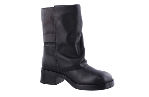 Steve Madden Women's Black Leather Bonfire Boot|Steve Madden In Lebanon