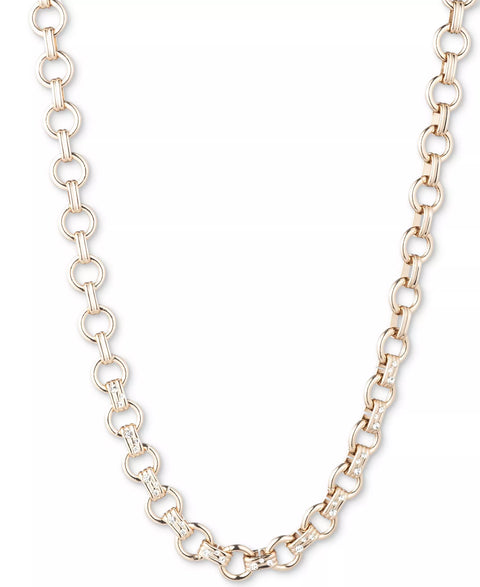 Givenchy Women's Gold Tone Crystal Link Collar Necklace |Givenchy In Lebanon