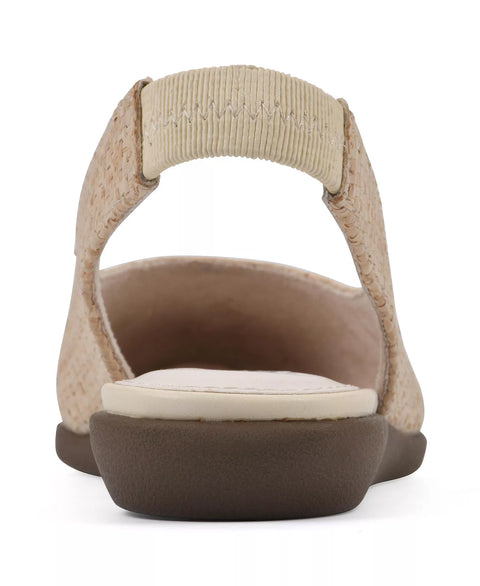 Cliffs by White Mountain Women's Beige Memory Comfort Flat | Cliffs In Lebanon