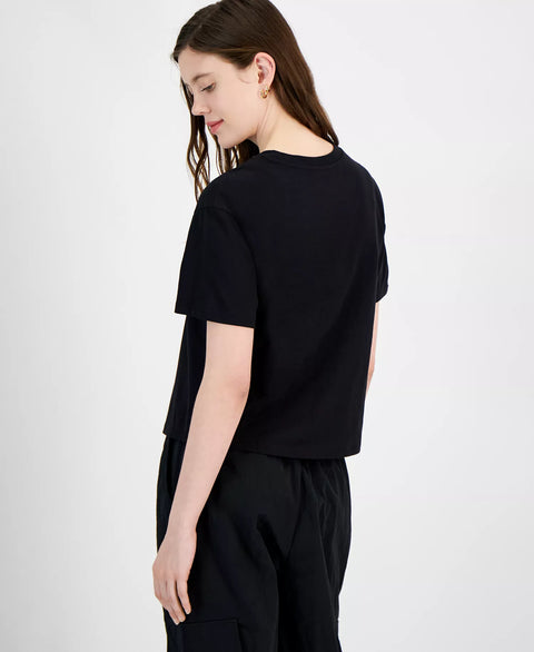 Rebellious One Women's Black Paris France Graphic Print T-Shirt | Rebellious One In Lebanon