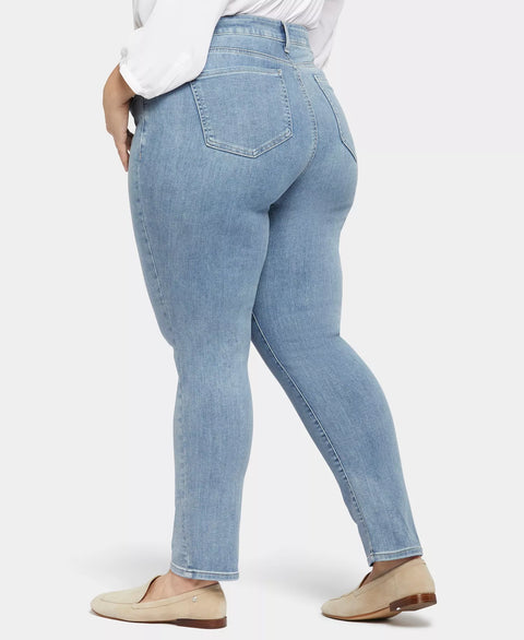 NYDJ Women's Light Blue Plus Size Sheri Slim Jeans | NYDJ In Lebanon