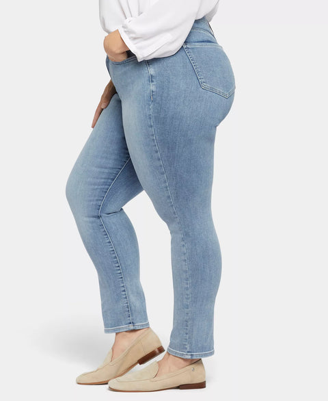 NYDJ Women's Light Blue Plus Size Sheri Slim Jeans | NYDJ In Lebanon
