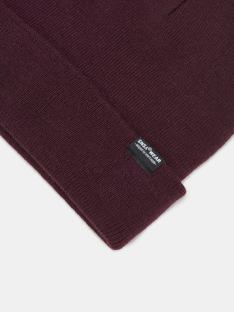 Sinsay Men's Dark Plum Beanie Hat | Sinsay In Lebanon