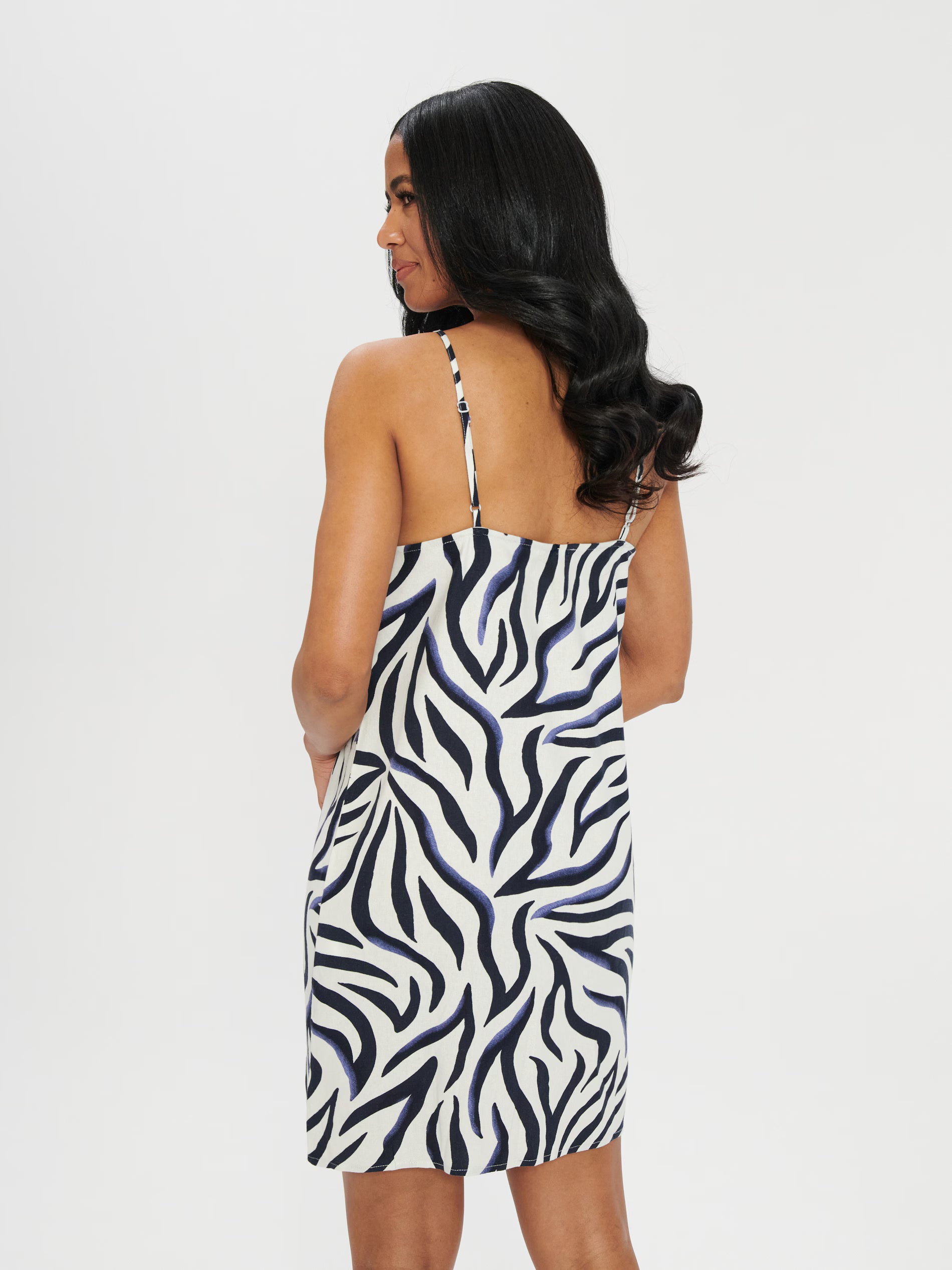 Sinsay Women's Multicolor Striped V Neck Dress | Sinsay In Lebanon