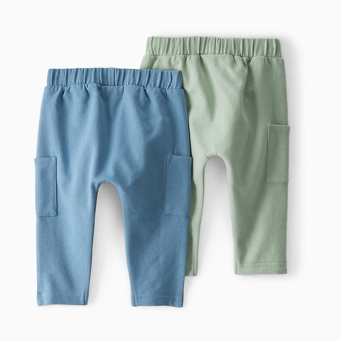 Carter's Baby Boy's Blue & Green Little Planet 2-Pack Organic Cotton French Terry Joggers | Carter's In Lebanon