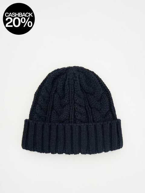 Reserved Men's Navy Knit Beanie Hat | Reserved In Lebanon