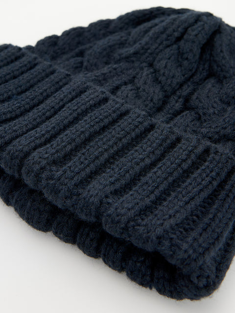 Reserved Men's Navy Knit Beanie Hat | Reserved In Lebanon