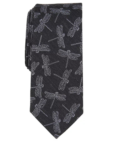 Bar III Women's Dark Gray Dragonfly Tie |Bar III In Lebanon